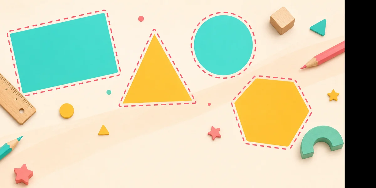 Geometry shapes and measuring tools for perimeter guides